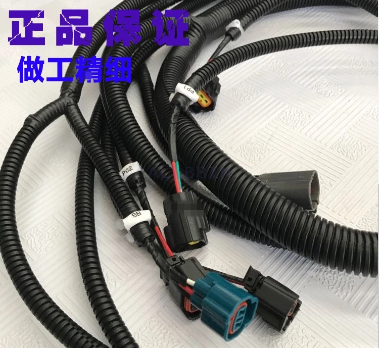 For HITACHI ZX ZAX120 200 240 270-6-3G hydraulic pump wiring harness direct injection pump control high temperature accessories