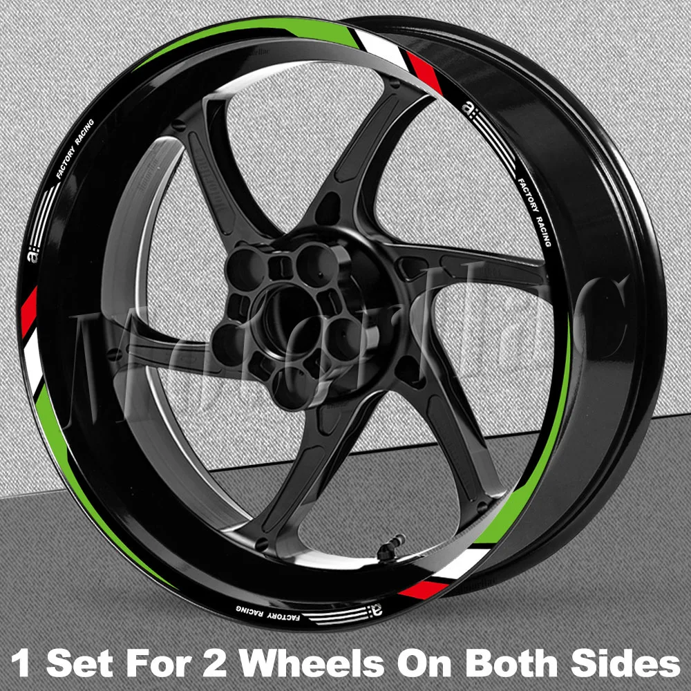 Motorrad-Radaufkleber 17 Zoll Felgenstreifen-Dekor Zubehör für Aprilia V4 TUONO 1100 RSV4 RS150/250/660 GPR APR Shiver 750 900 – Detail 10