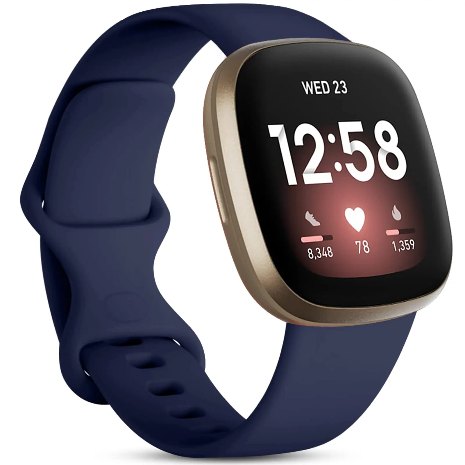 Siliconen band voor Fitbit Versa 4 3 Sense 2-band Smartwatch-accessoires vervangende correa Sportarmband Fitbit Versa 3-banden