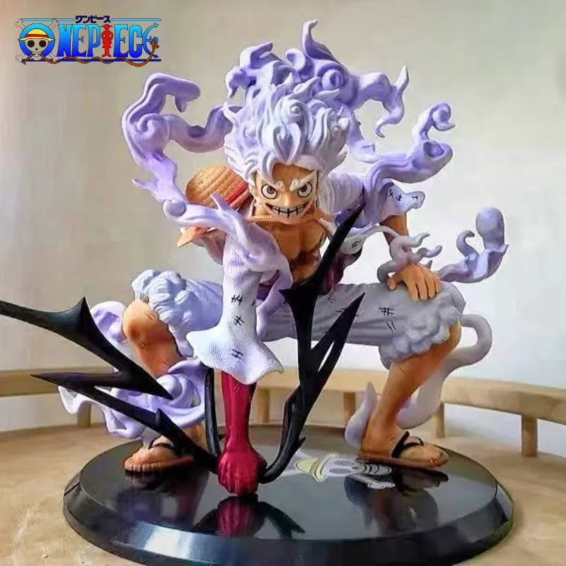 One Piece Gk Five Gear Nika Crouching Sun God Luffy Catch Lightning Special Effects Collectible Trendy Figures Toy Model Decor