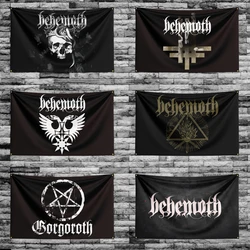 3x5 Ft b-Behemoths Heavy Rock Band Flag Polyester Digital Printing Banner for Bedroom Wall Art Out Door Tapestry Decoration