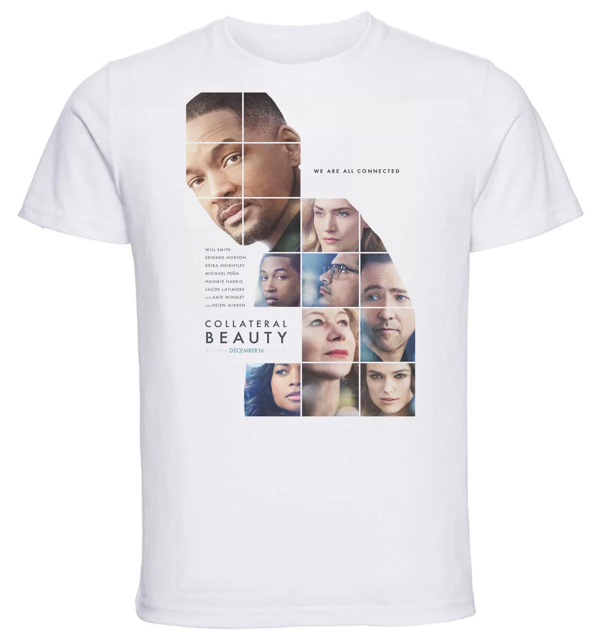 

T-shirt Unisex - White - Colateral Beauty Playbill