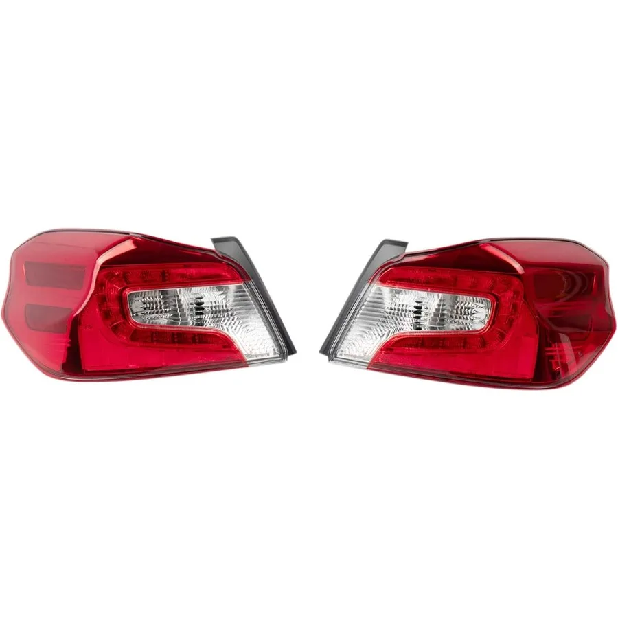 

Комплект из 2-х предметов для заднего фонаря со стороны водителя и пассажира, совместимый с Subaru WRX WRX STI SU2818106 SU2819106 2015-2021 гг.