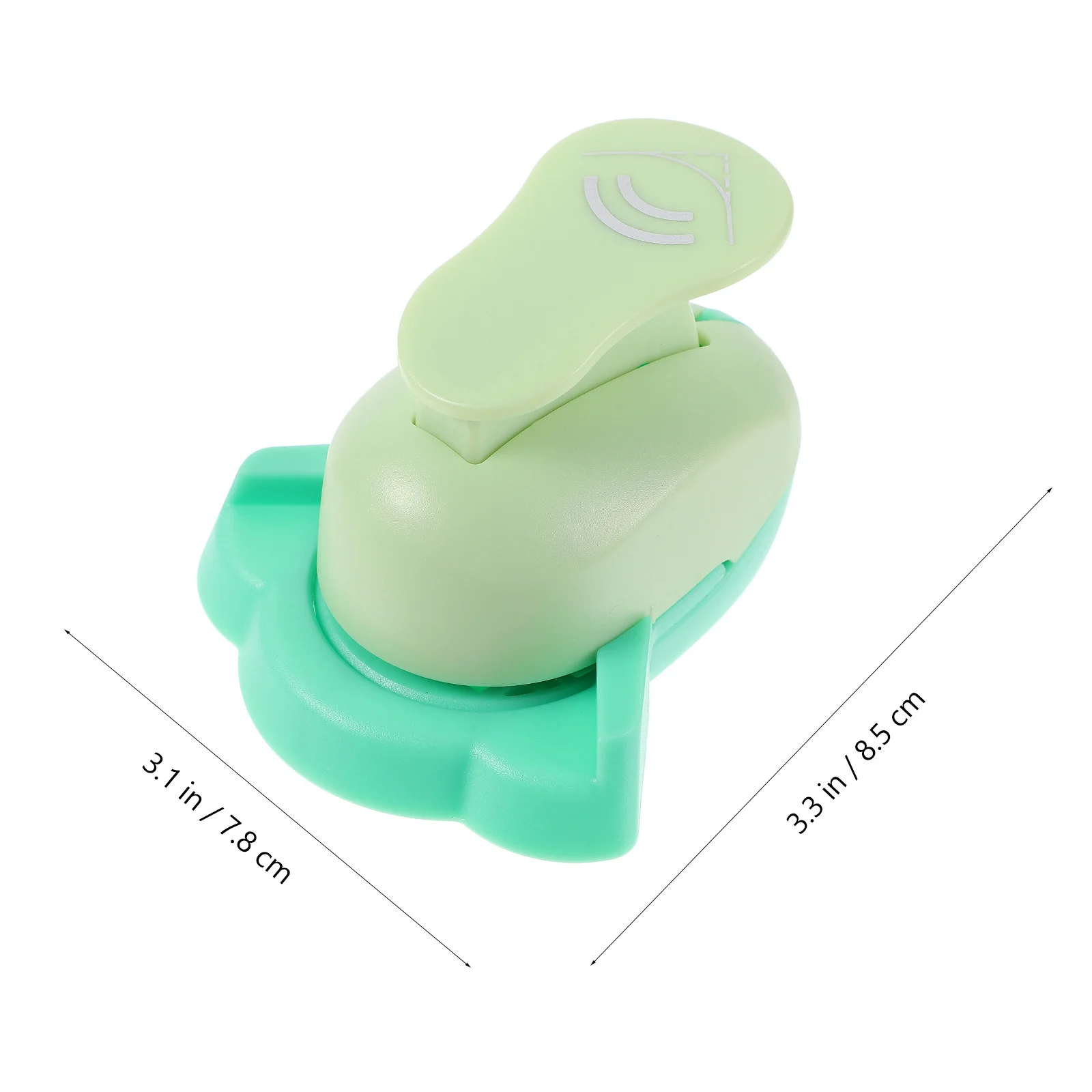 Hollow Cut Corner Puncher Abs Durable Craft Hole Punch For Scrapbooking Greeting Cards Diy Paper Crafts Handheld Punching