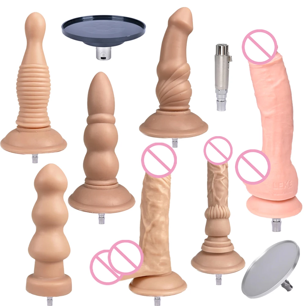 ROUGH BEAST Premium Sex machine Attachment VAC-U-Lock Dildos Suction Cup，3xlr Sex Love machine for woman Sex products