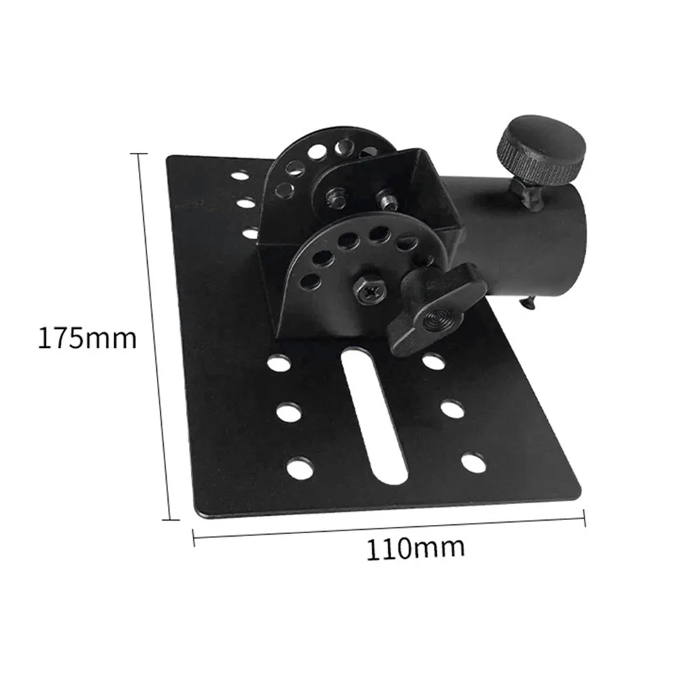 Metalowa podstawka statywowa głośnik dla dj-a sztyft Adapter górna nasadka obrotowa 35mm solidna metalowa konstrukcja instrumenty muzyczne