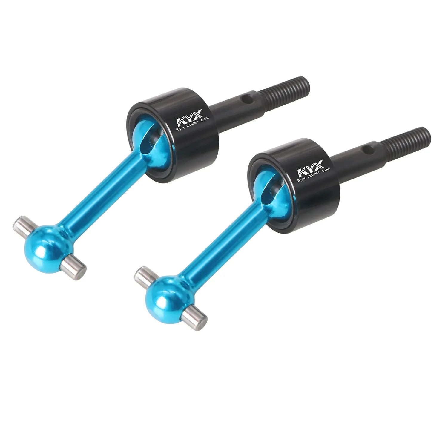 

KYX Racing Hard Steel Front CVD Drive Shaft Upgrades Parts Accessories for 1/10 RC Truck Tamiya MB01