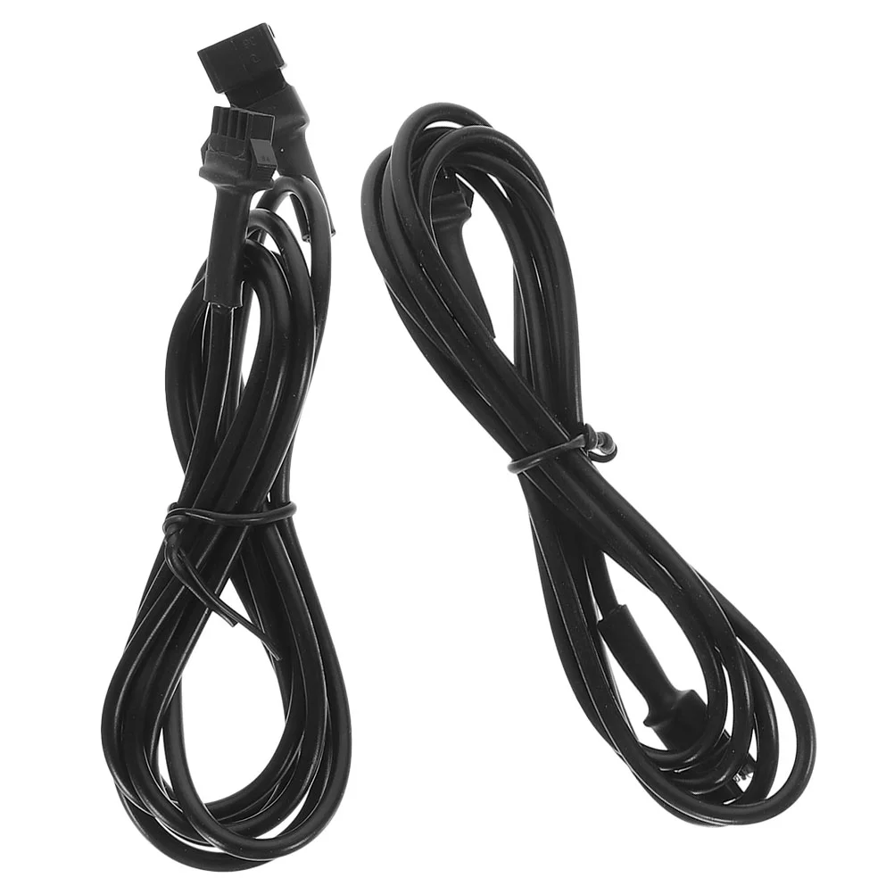 2 Pcs Chassis Light Extension Cord Motorcycle LED Kits Motocycle Water Proof Rock Wire Pvc Neon