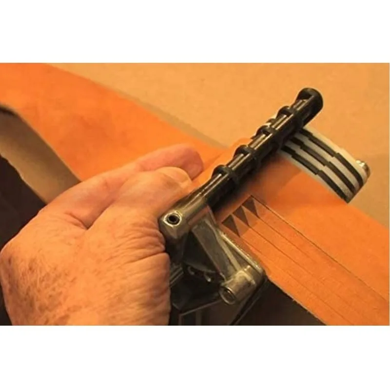 Desktop Leather Strip Cutting Machine Table‑Top Leather Strap Cutter For Leather Craft Processing Tool