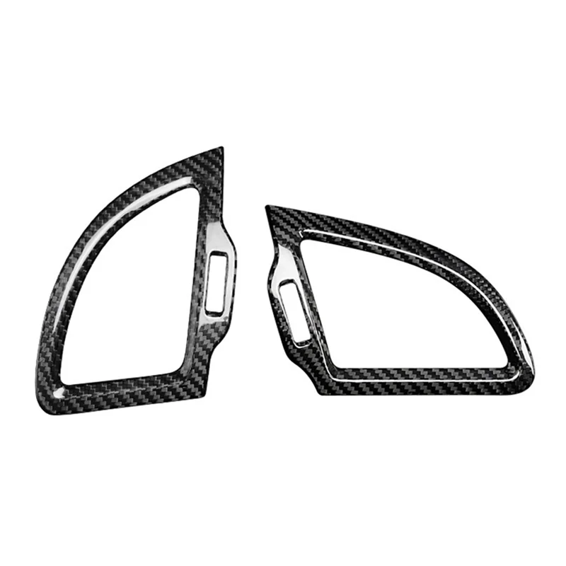 

Car Dashboard Air Vent Outlet Cover Interior Carbon Fiber Trim For Kia Stinger 2018-2023 LHD