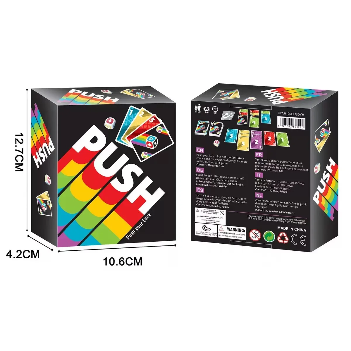 

Английские, французские, испанские, немецкие, итальянские и голландские карточные игры PUSH, карты удачи, простые и веселые. Подходит для семейных встреч.