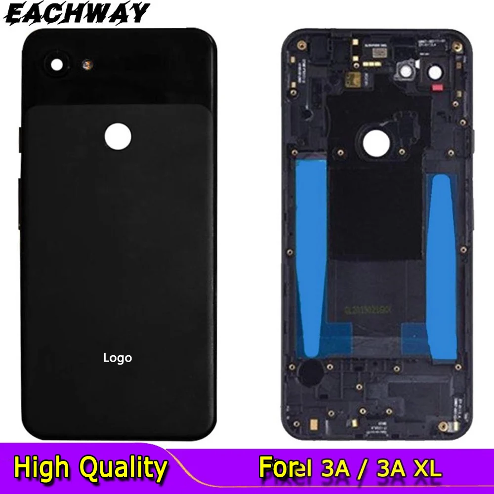 

New For Google Pixel3A Pixel 3A XL Battery Cover Door Rear Glass Housing Case Replacement Parts For Google Pixel 3A Back Cover