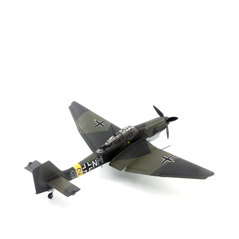 1/72 Scale 36386 World War II Luftwaffe JU87D-1 Stuka Military Combat Aircraft Finished Aircraft Model