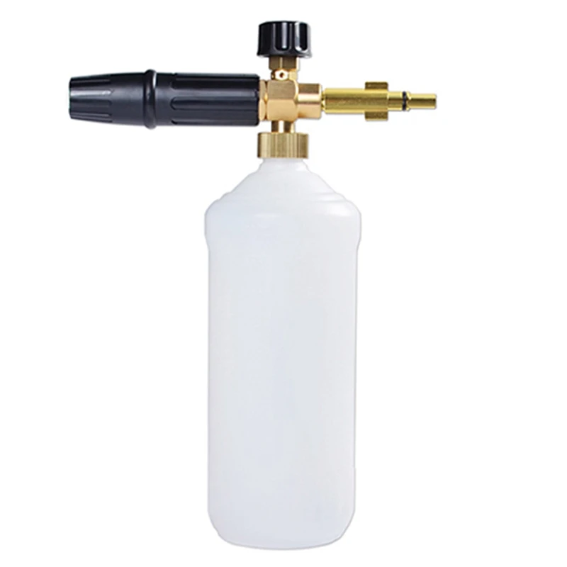 

High Pressure Soap Foam Snow Lance Foam Nozzle Adjustable Foam Cannon Generator Adapter Car Pressure Washer