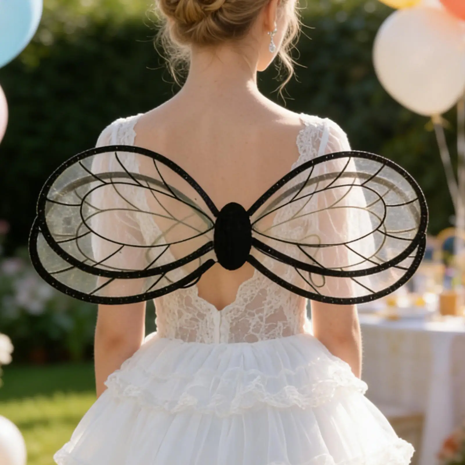 Bee Cosplay Wings Lightweight Honey Bee Costume Props For Party Carnival, Stage Performance Accessories For Theme Parties