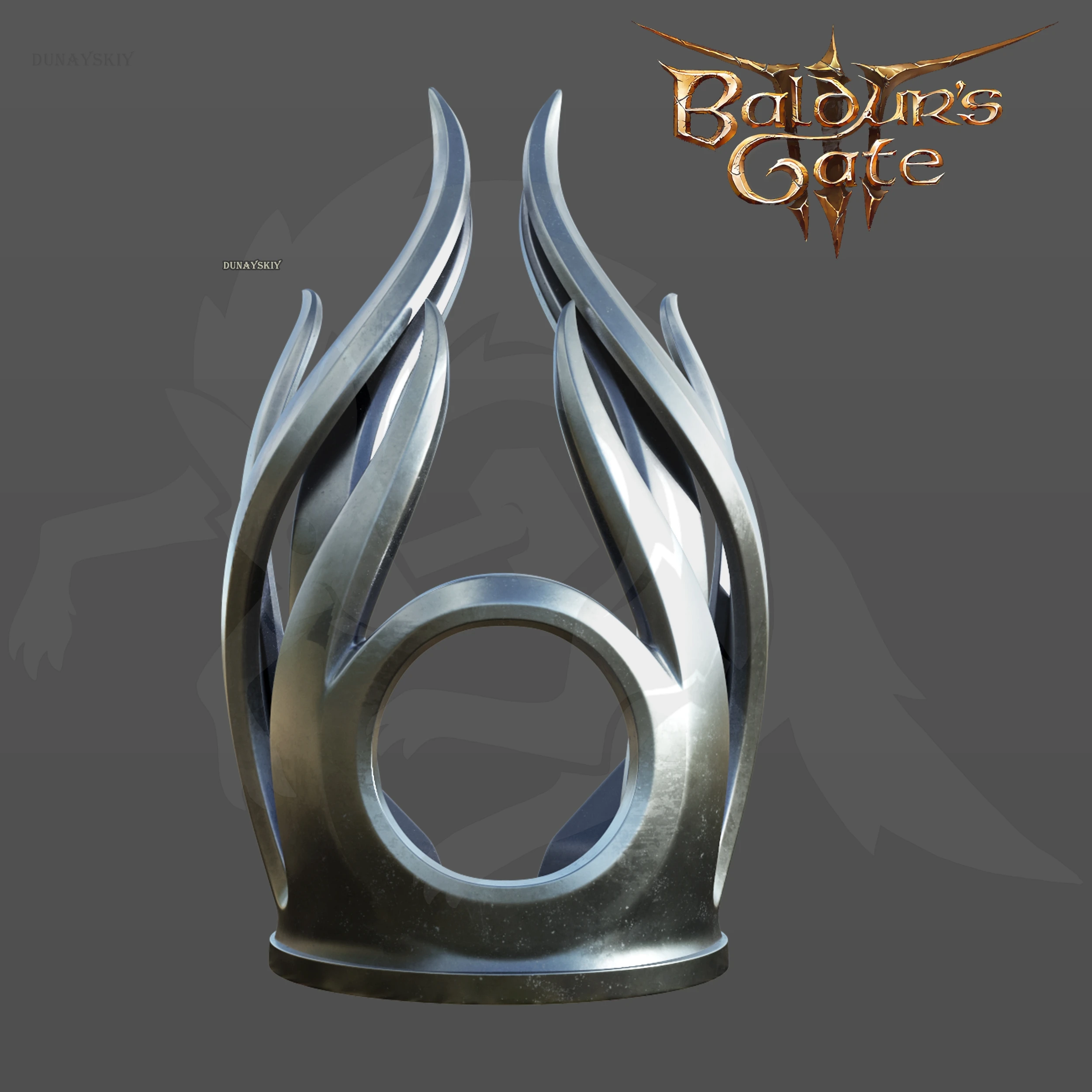 Anime Shadowheart hairpin Game Baldur's Jenevelle Hallowleaf Acolyte BG3 Gate 3 cosplay head props cos costume