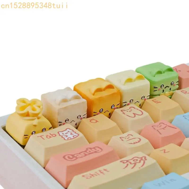 

ESC Resin Design Keycap For Crossed Stem Mechanical Keyboards Handcrafted Gaming Gear Customization Item Y4QF