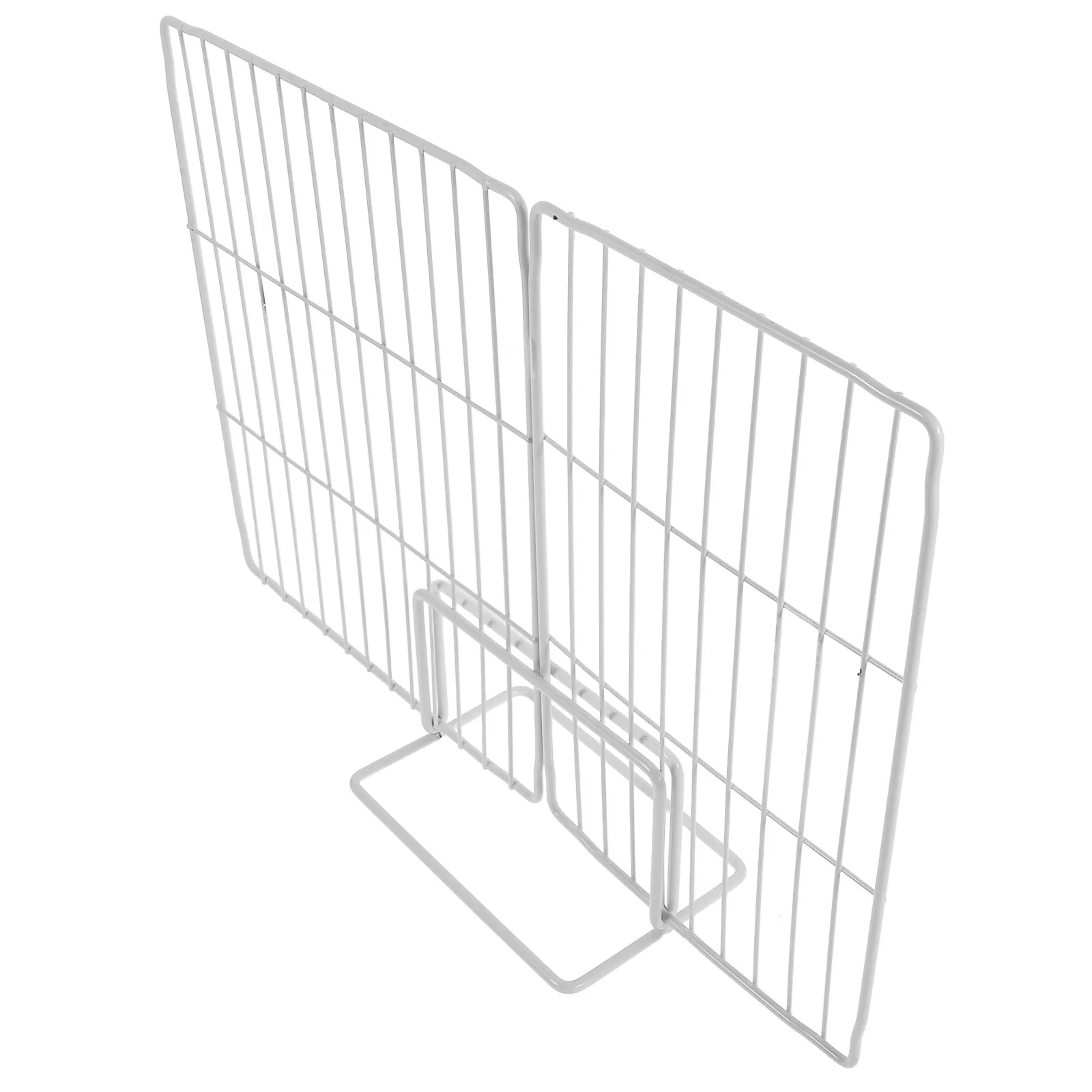 

Sturdy Iron Freezer Partition Divider with Ventilated Mesh Design Easy Install Clean Fridge Shelf Organizer Refrigerator