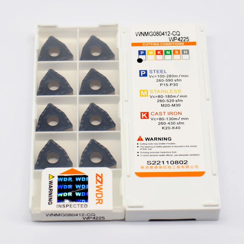 Imagem -03 - Ararbide Nnserts Xxinternal Ururning Ool Ool Ool Uuuutting Oools et et 0000080404 Fou Parts Peças do Teel 4225 Ououble Ololor W000080408
