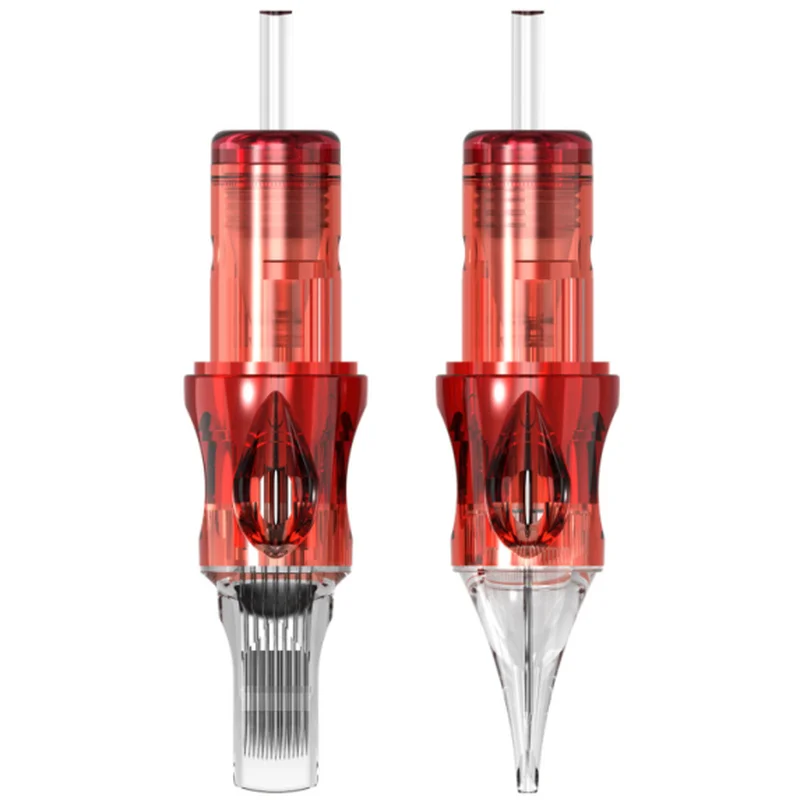 

Audersigt Disposable Sterile Tattoo Needles 20PCS Red Police Cartridge Syringe For Wireless Tattoos Machines RM(0.35MM)