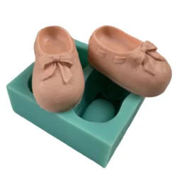 3D Shoe DIY Silicone Soap Mold Scented Wax Melt Candle Molds Chocolate Sugar Cake Mold Decorated Epoxy Gypsum Craft Mould