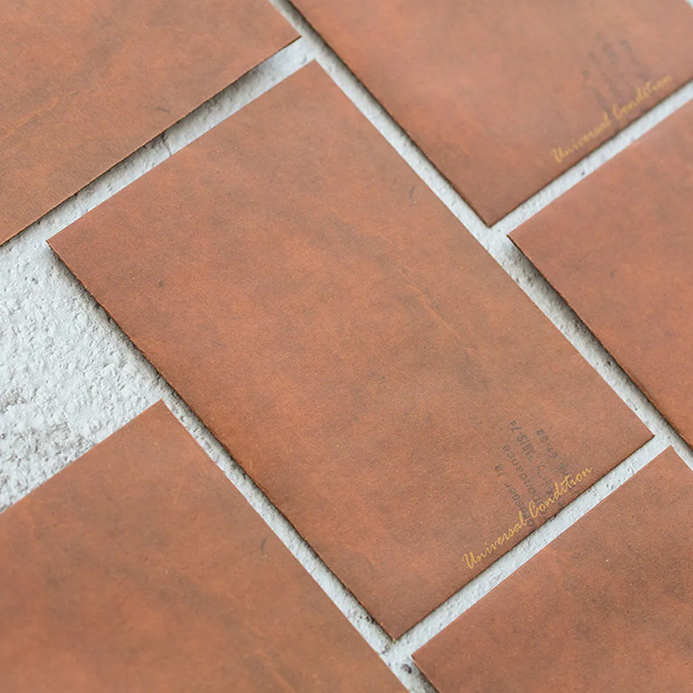 

100 pcs Retro Sealing Wax Envelopes 15.5X10.8Cm Brown Kraft Paper For Postcards Storage Letters Vintage Greeting Cards Envelopes