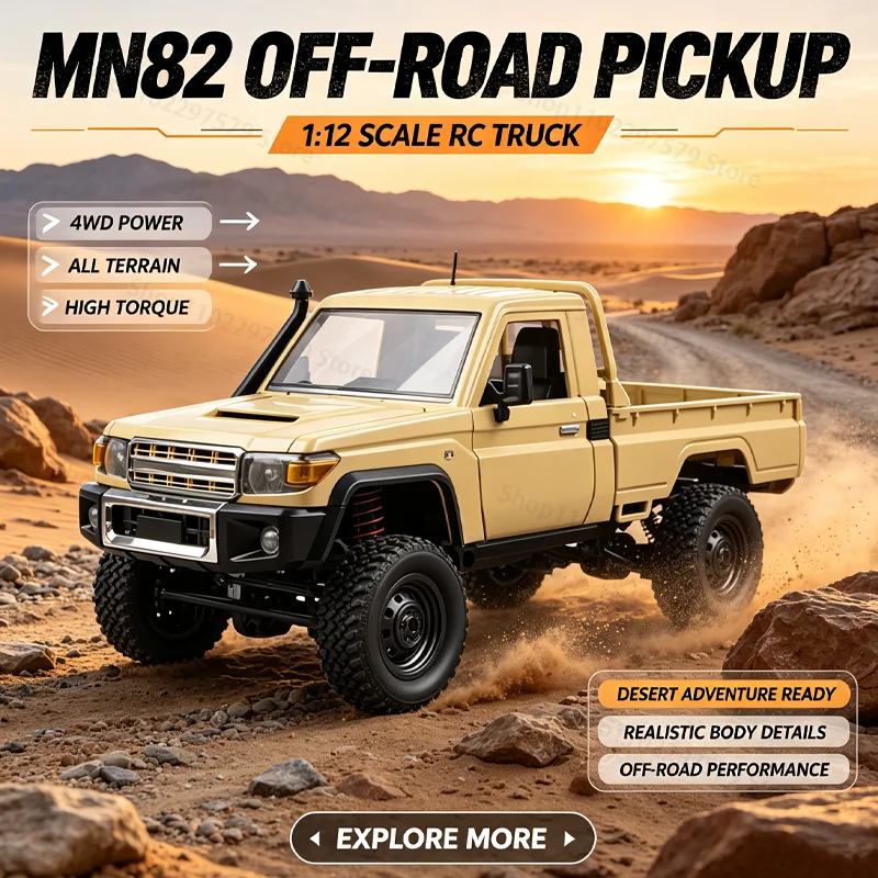 Kid Toys Ads - Mobil RC Off-road Skala 1:12 MN82