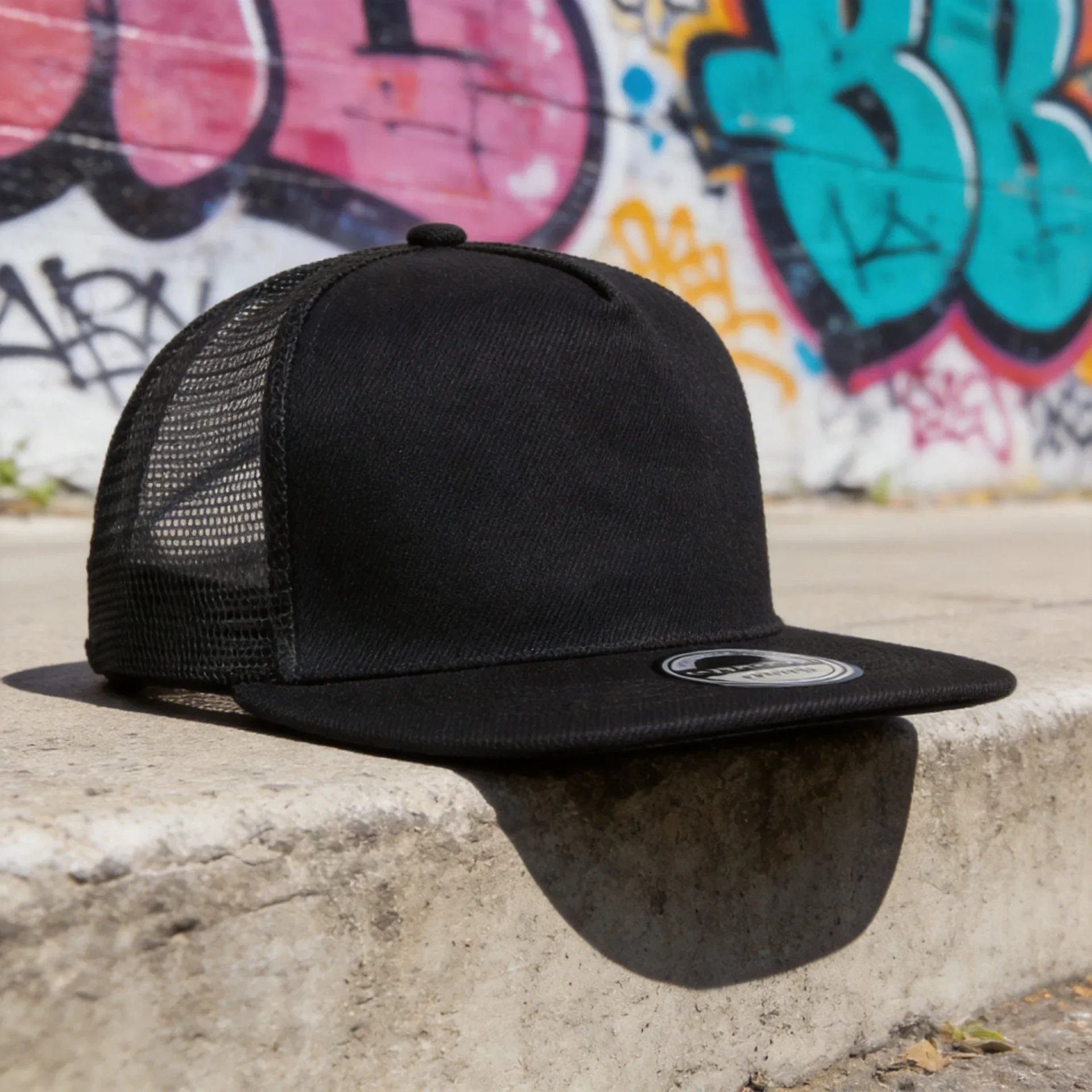 1 hard top hat, men's mesh hat, breathable sunscreen, flat-brimmed hip-hop hat, five-piece flat-brimmed hat, flat-tongued hat.