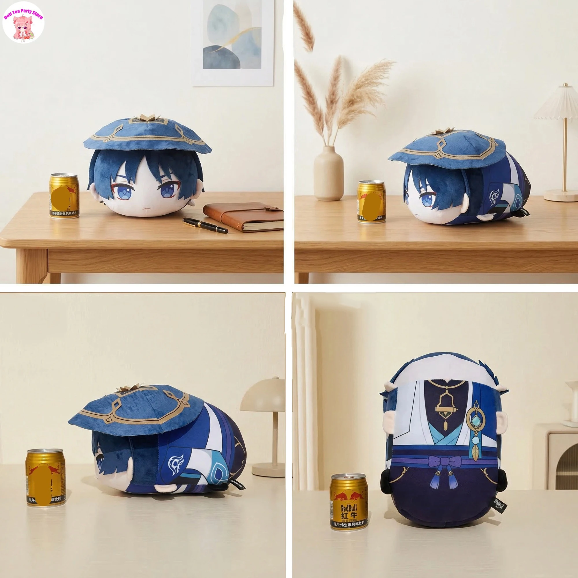 

Anime Genshin Impact Wanderer Balladeer Series Papa Doll Plushie Dango Cartoon Plush Stuffed Throw Pillow Toys Back Cushion