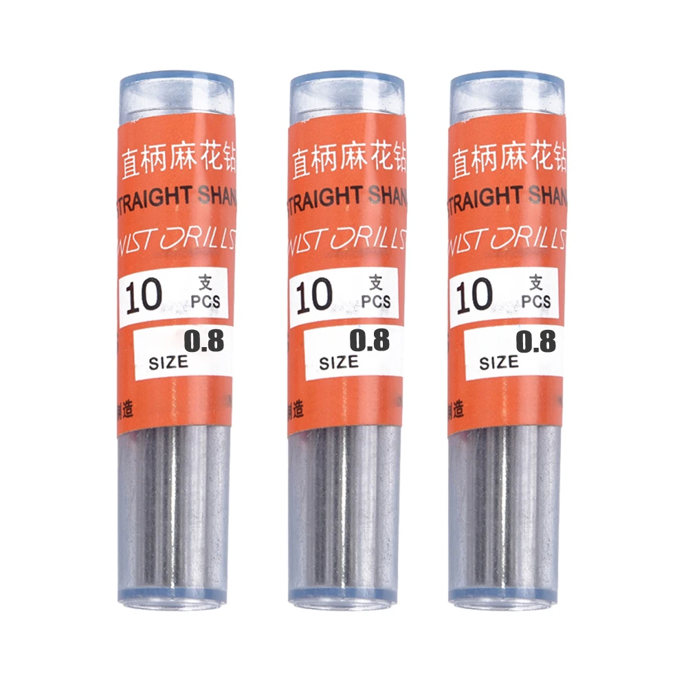 Precision Small Auger Drill Bits, Set of 30, Suitable for Different Materials, Including Non Alloy Steel and Plastics
