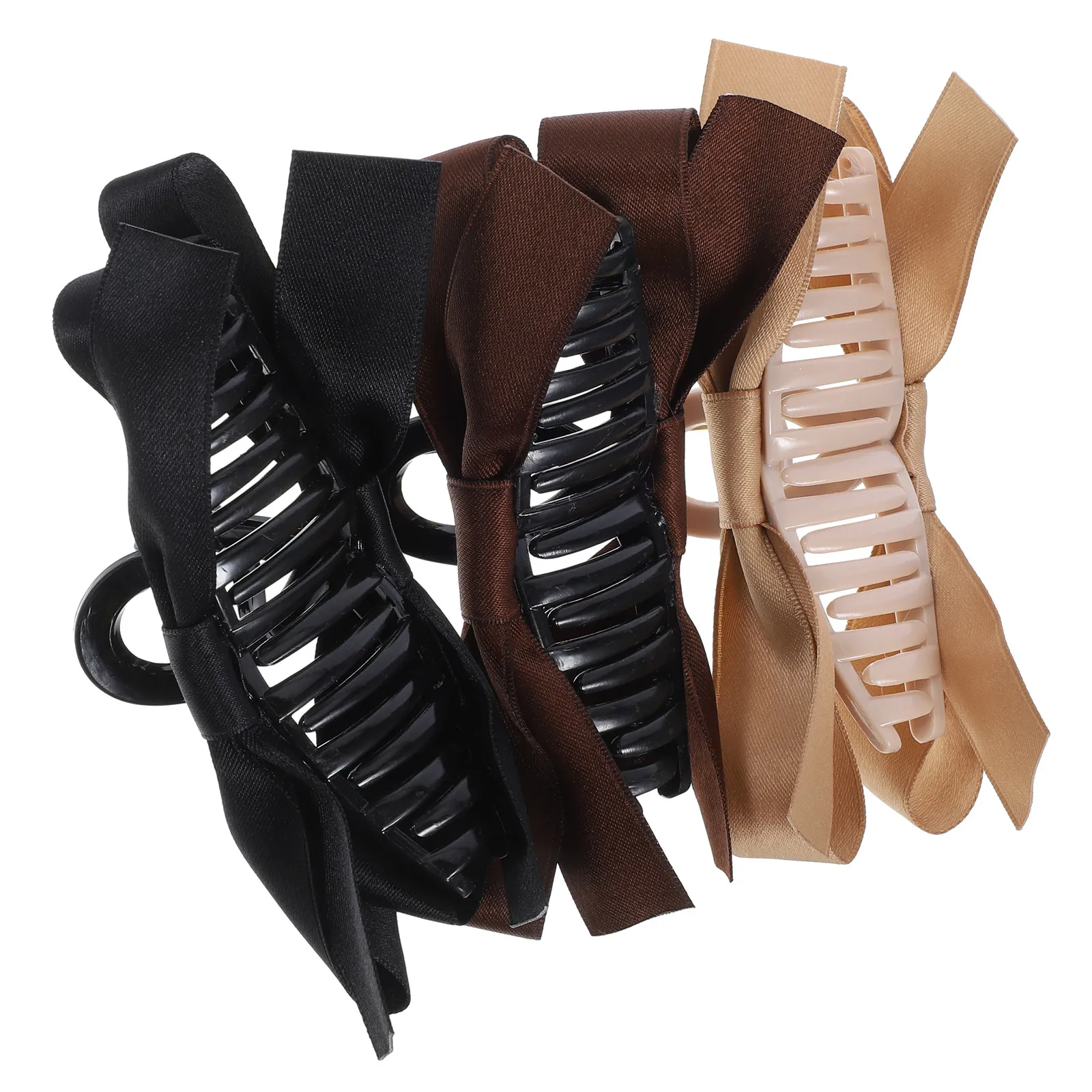 

3Pcs Bow Hair Claw Clip Large Decorative Jaw Clip Women Girls Versatile Hair Styling Tool for Daily Wedding Birthday Shower