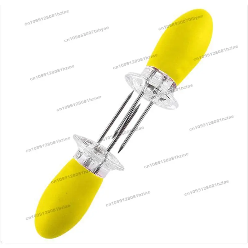 

Delicate Corn Fork, Eat Corn Anti-scalding Artifact, Eat Corn Heat Insulation Stick, Stainless Steel Fork for Children