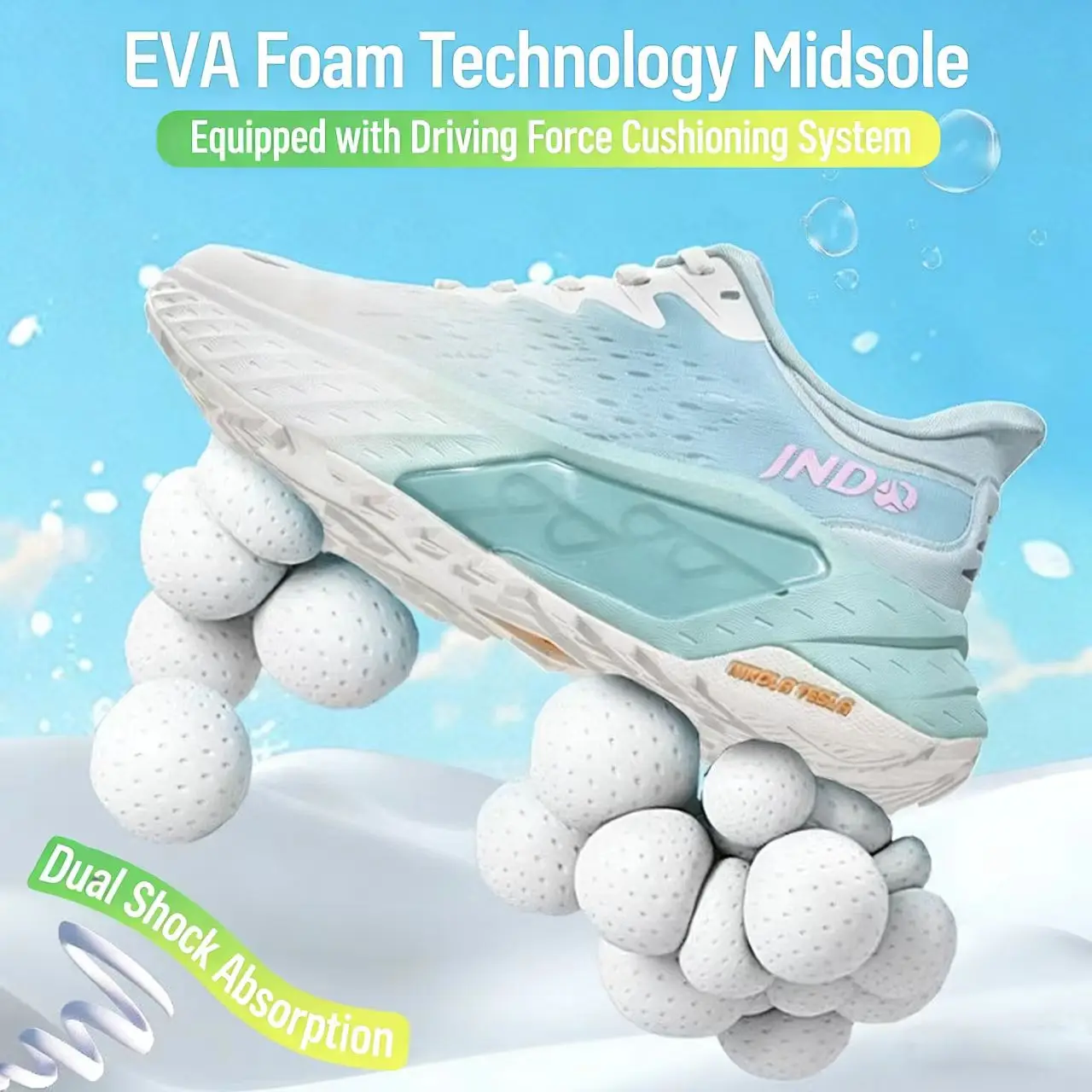 

Новые дышащие флуоресцентные кроссовки для ночного бега, уличная спортивная обувь, легкие женские кроссовки, повседневная обувь JNDO