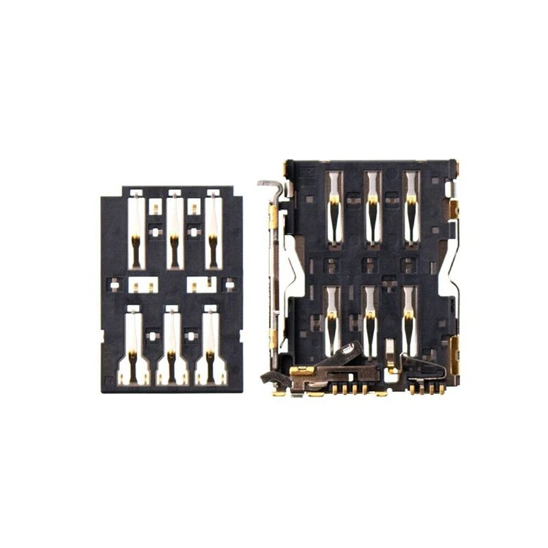 

1Set Sim Card Reader Socket Slot Tray Holder For Samsung Galaxy S21 Ultra Plus S21 FE 5G G990 G998 G991 G996 U B N/A80 A90/F926U