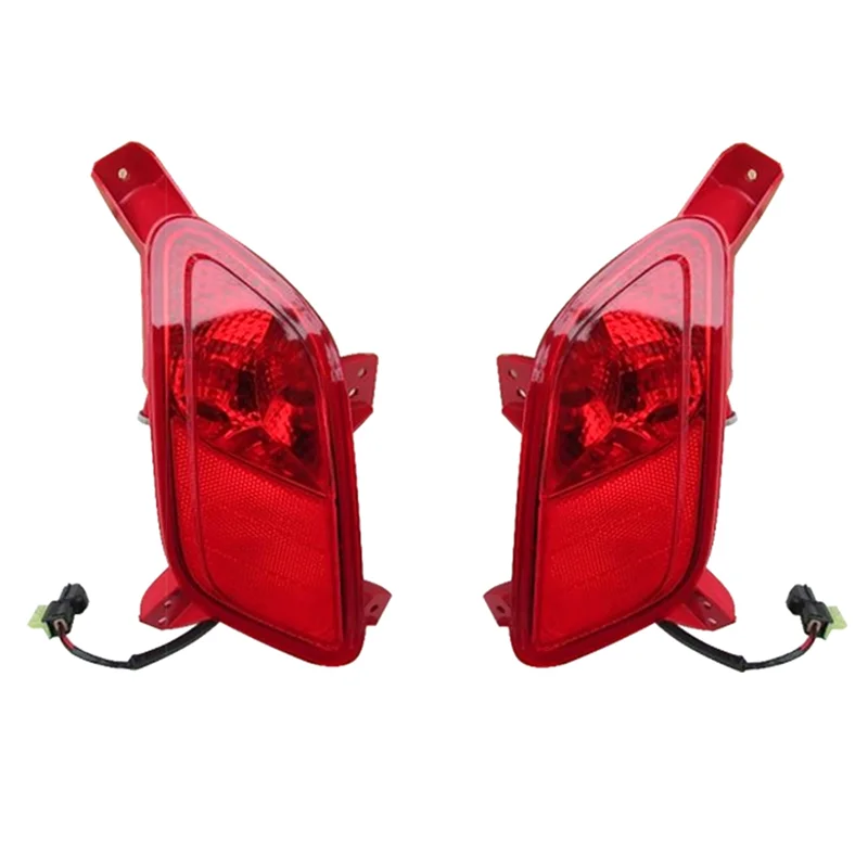 Right Rear Bumper Light Reflector Brake Stop Fog Tail Warning Signal Lamp for 2012-2017