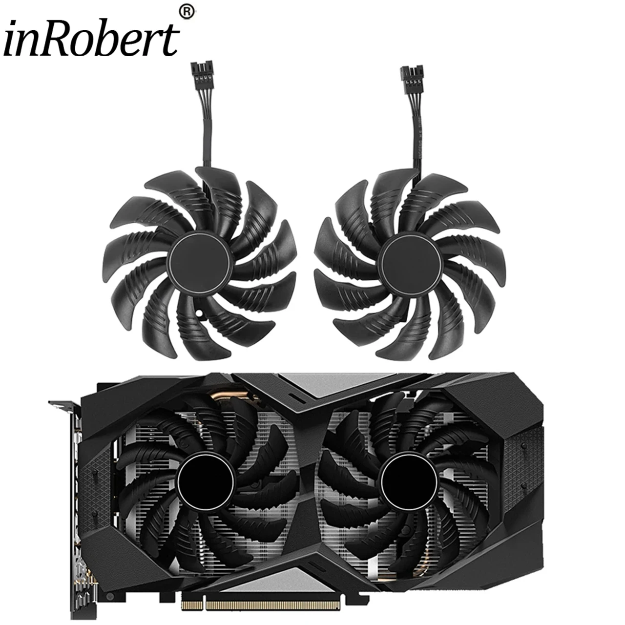 Oryginalny nowy wentylator chłodnicy 88MM zamiennik dla Gigabyte RTX 1650 1660 1660Ti 2060 2070 Super wentylatory chłodzące kartę graficzną