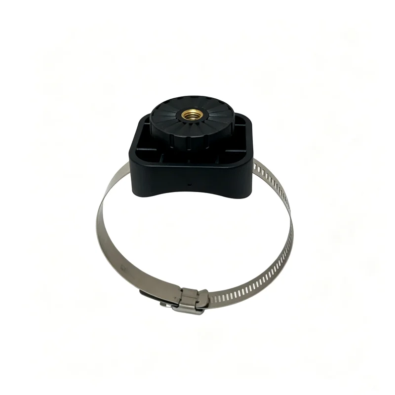 Multi mode real-time sonar bracket suitable for Garmin Livescope LVS34, stainless steel clamp connector