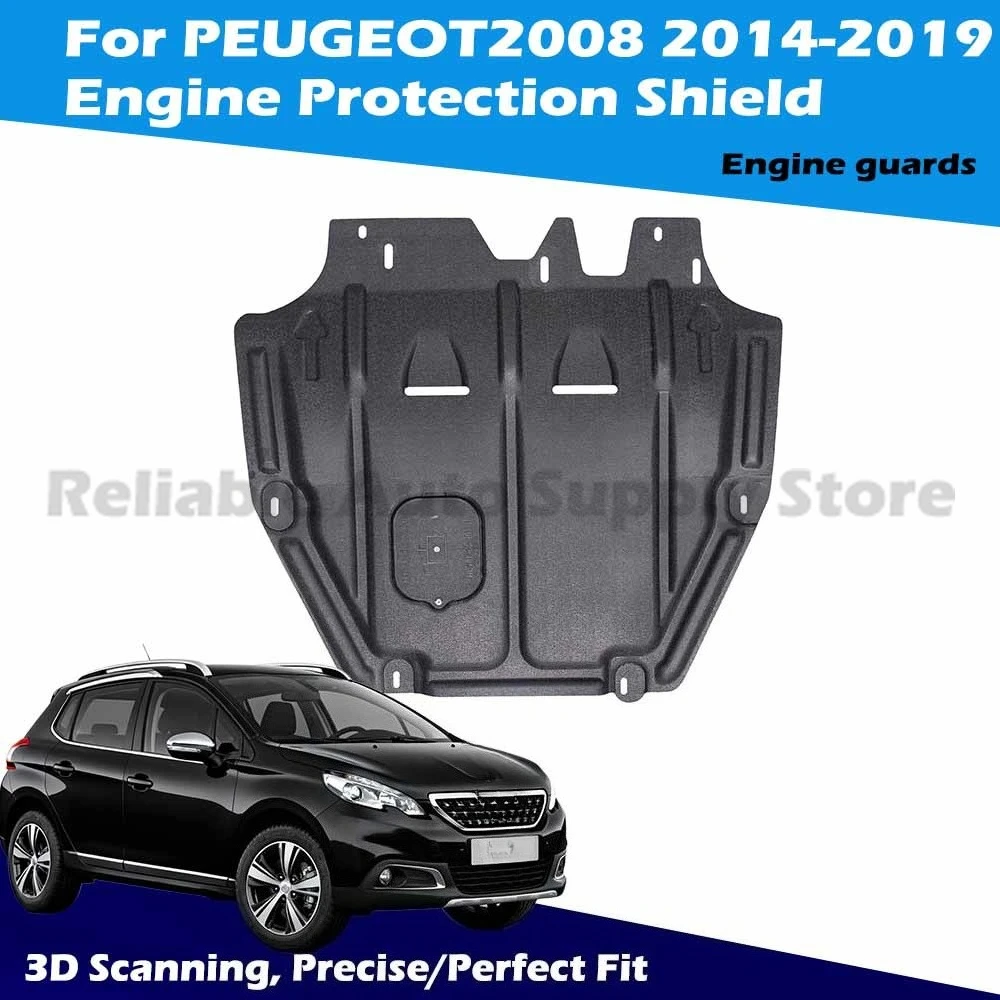 

Universal Car Engine Guard Plate Underbody Protection Shield for All Vehicles for PEUGEOT2008 2014-2019