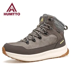 HUMTTO stivali da neve all'aperto scarpe da trekking da uomo peluche cotone trekking donna caldo impermeabile arrampicata scarpe da ginnastica da sci resistenti al freddo