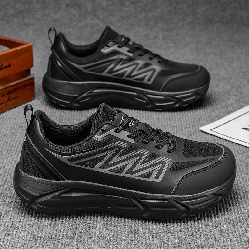 Men Sports Shoes Wide Last Comfortable Breathable Mesh Outdoor Fitness Shoes 2026 New Fashion Versatile Commuting Sports Shoes