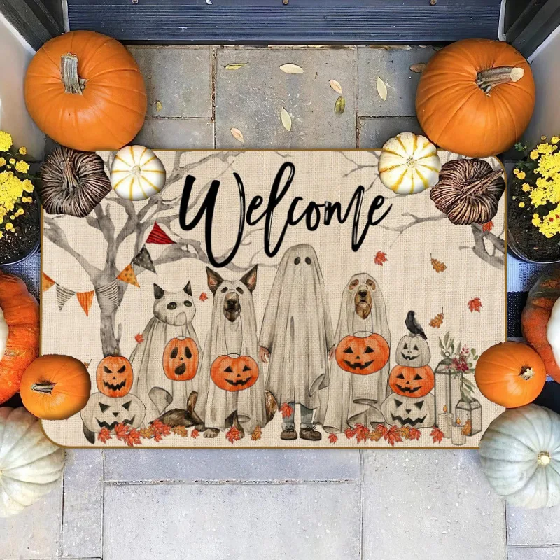 

Cartoon Halloween Mats, Restaurant Entrance Mats, Home Decor, Entrance Mats, Bathroom Mats, Room Decor 40*60cm/50*80cm/60*90cm