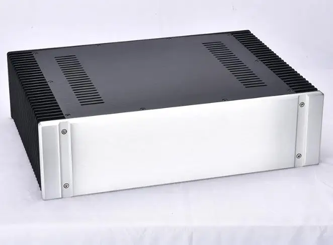 Full Aluminum class A power amplifier home audio amp DIY chassis heatsink case box 430*120*311mm