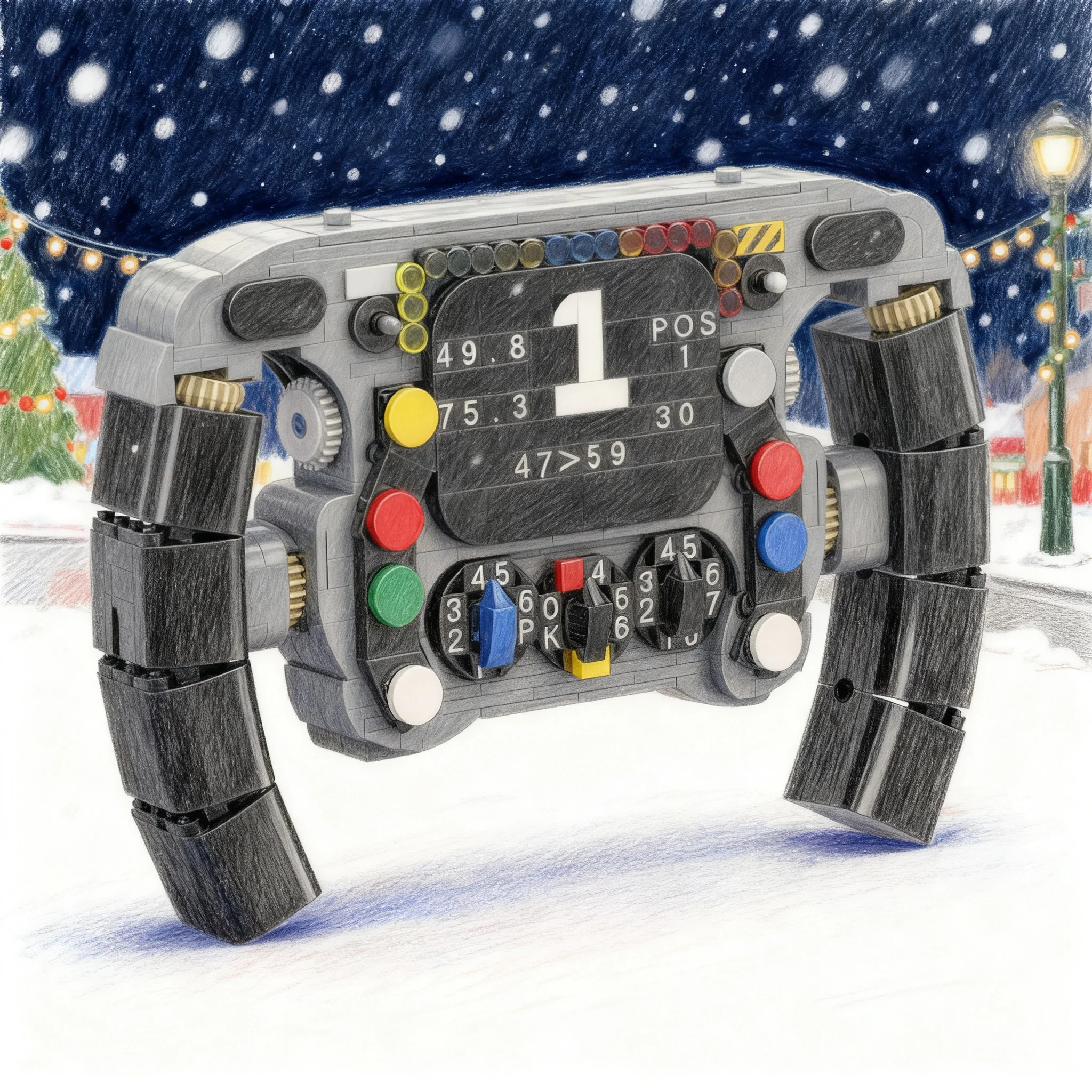926-piezas-moc-mcl36-f1-modelo-de-volante-bloques-de-construccion-regalo-de-navidad-decoracion-cumpleanos-ensamblaje-idea-de-bricolaje-educacion-creativa