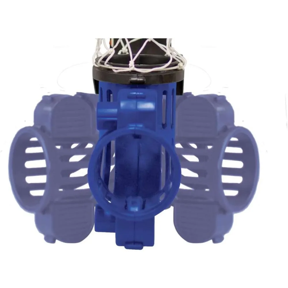 Adjustable Mini Basketball Hoop with Auto Rebounder & LED Scoreboard - Indoor Kids Sports Game for All Ages