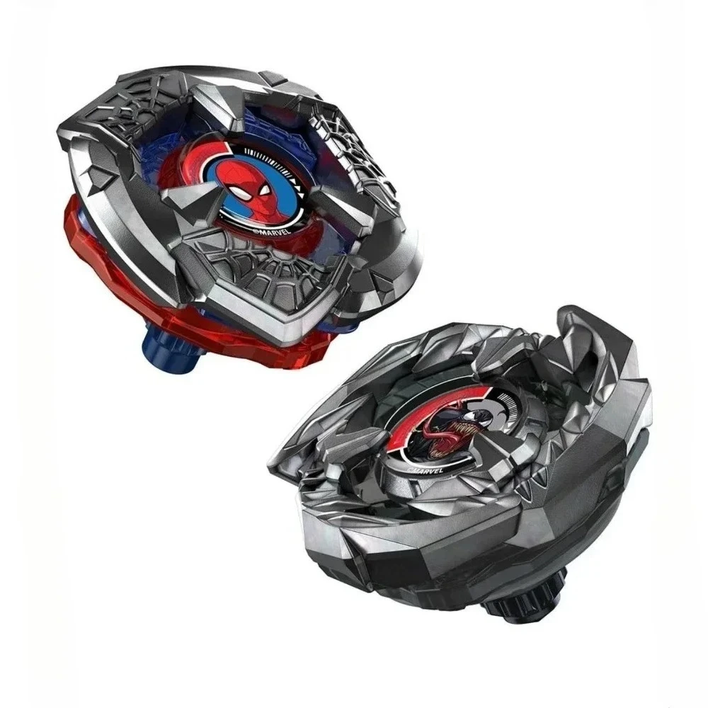 مجموعة Marvel Spider-Man 3-60F Vs Venom 3-80N المزدوجة BXG-30 الأصلية Takara Tomy Bey X Blade