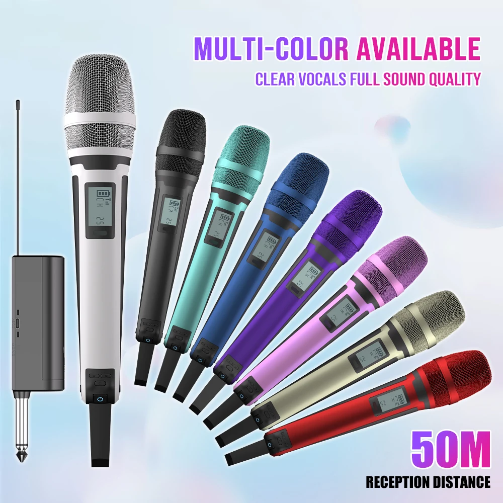 

SKM9000 Wireless Microphone Adjustable Professional UHF Frequency Metal Sheel For Paryt Show Wedding Teaching