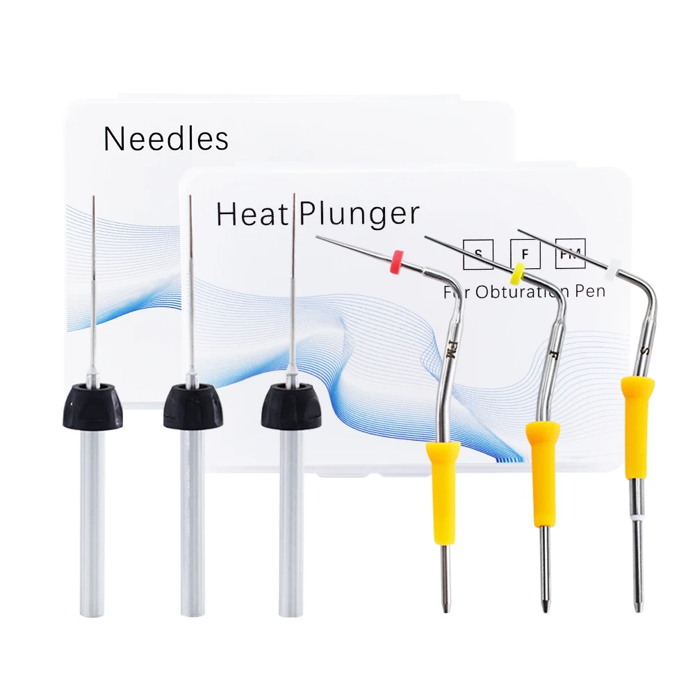 Needles Heat Plunger Gun Needle For Dental Cordless Endo System Obturation Pen Gutta Percha Bars Dentist Accessories Tools