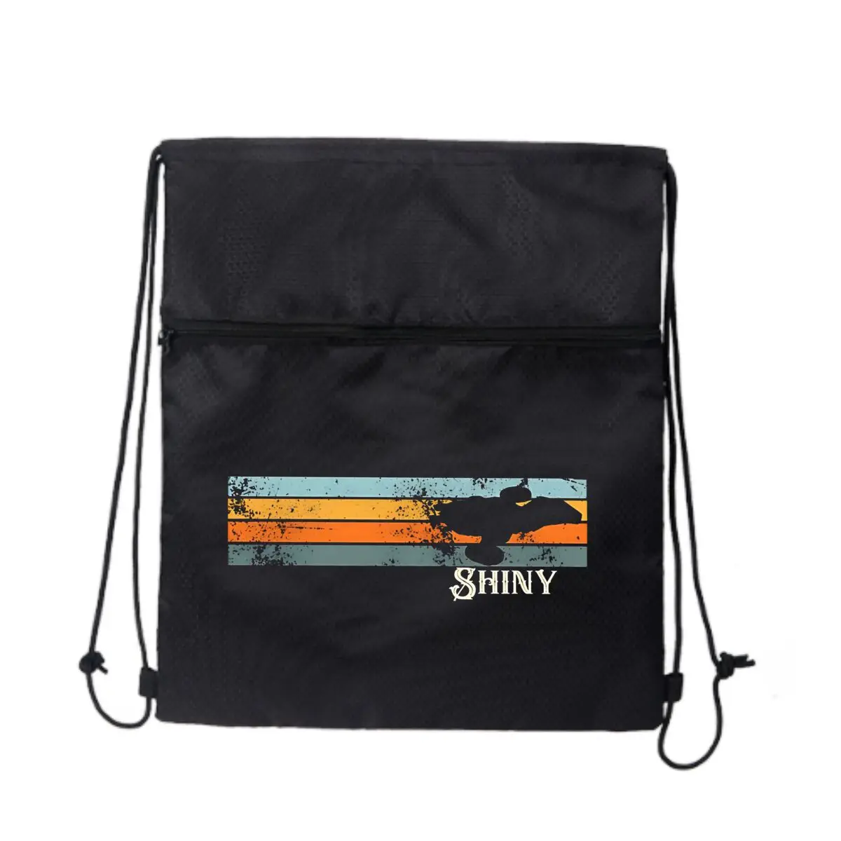 

Блестящий Firefly Serenity для занятий спортом на открытом воздухе, простой рюкзак с карманом на шнурке, мужской и женский рюкзак для фитнеса