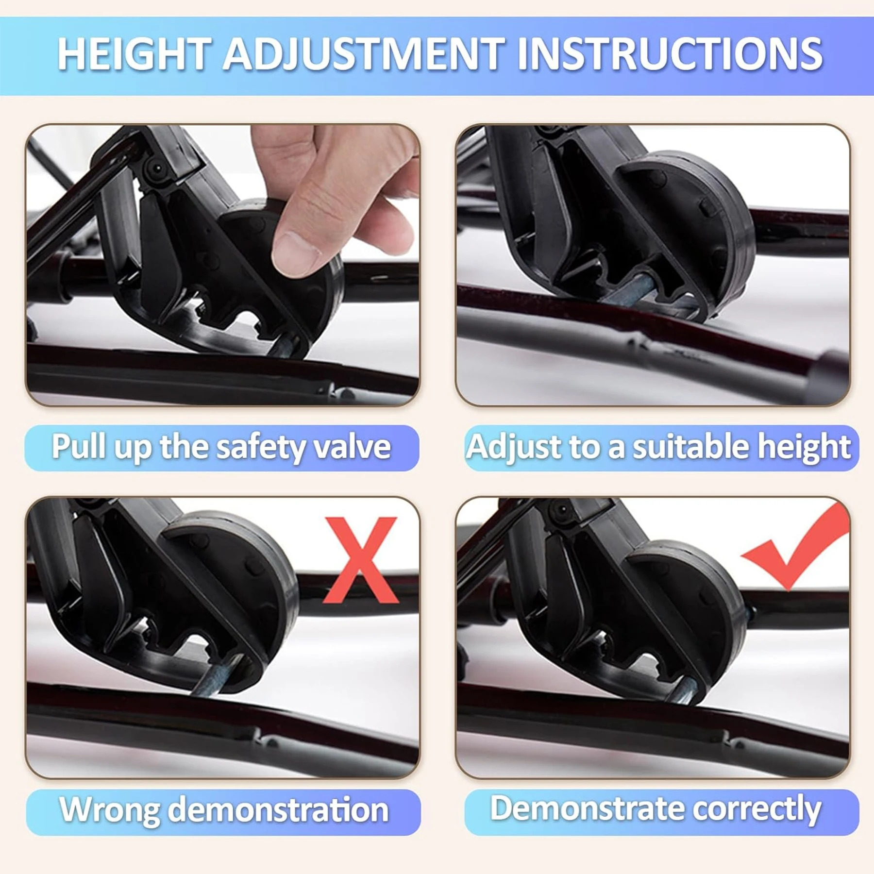 Baby Rocking Chair with Toys Foldable Swing Chair for Babies & Toddlers Three-speed Height Adjustment Baby Comfort Chair