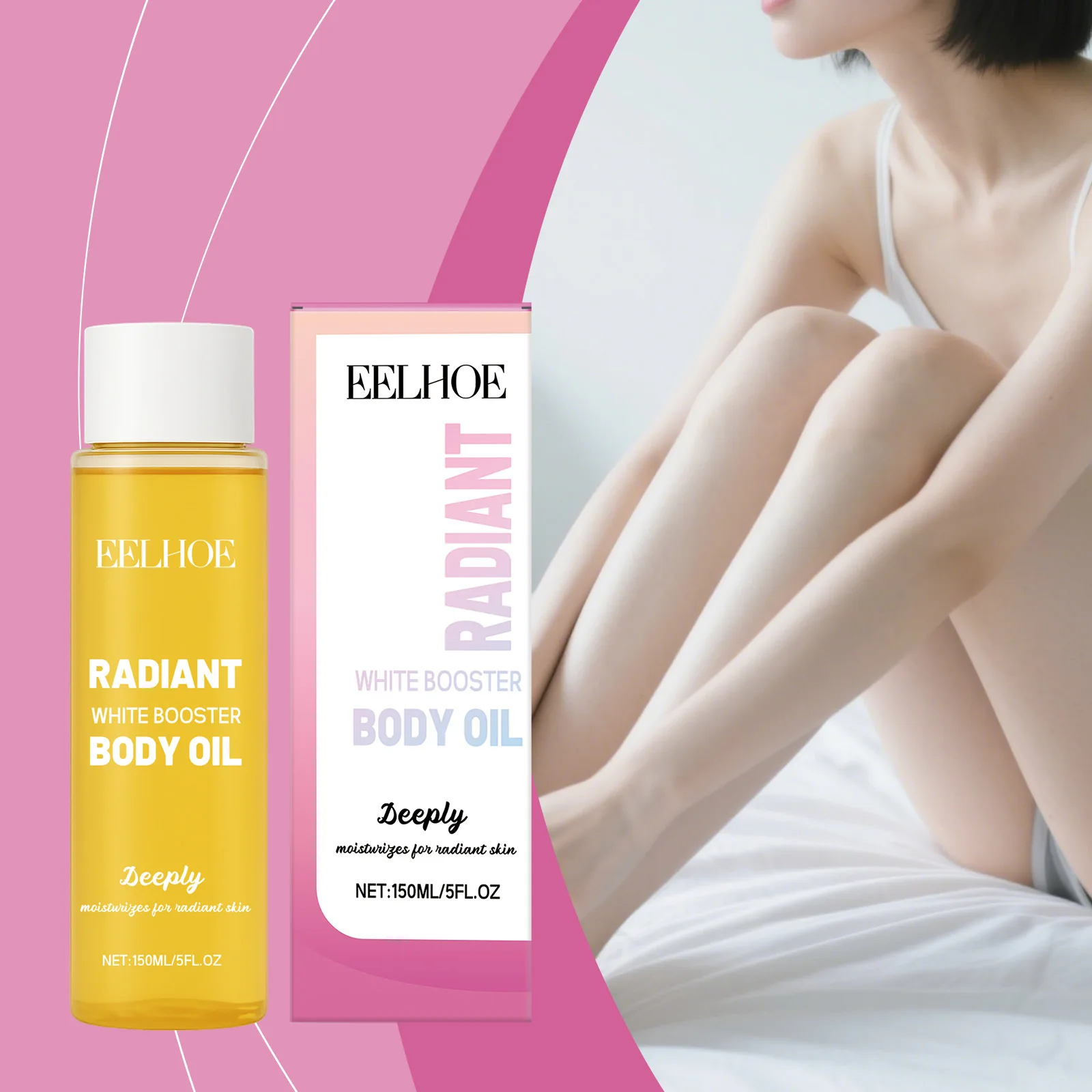 

150ml Moisturizing and hydrating body Oil temperature and lubrication Improve dryness Nourish firming skin Non-sticky Skincare